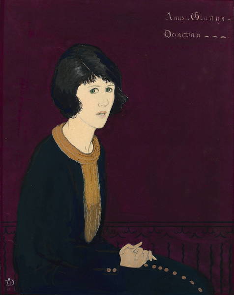 Artist Amy Gladys Donovan: Self Portrait, 1926
