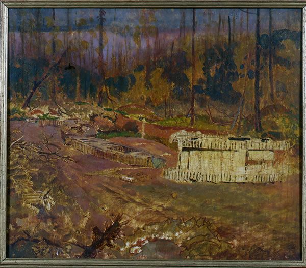 Artist Charles Sims (1873-1928): Arras, 1918